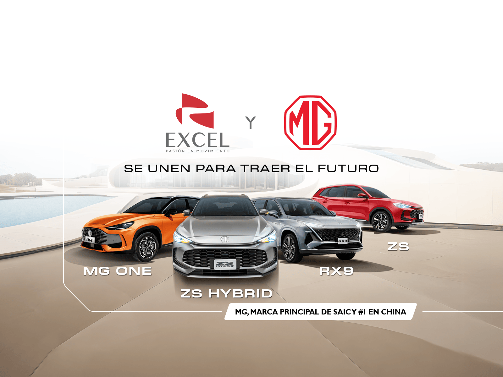 Excel anuncia la distribución de la marca MG en El Salvador