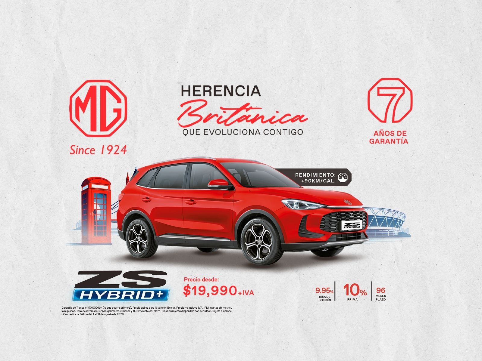 Tu primera SUV híbrida desde $19,990+IVA