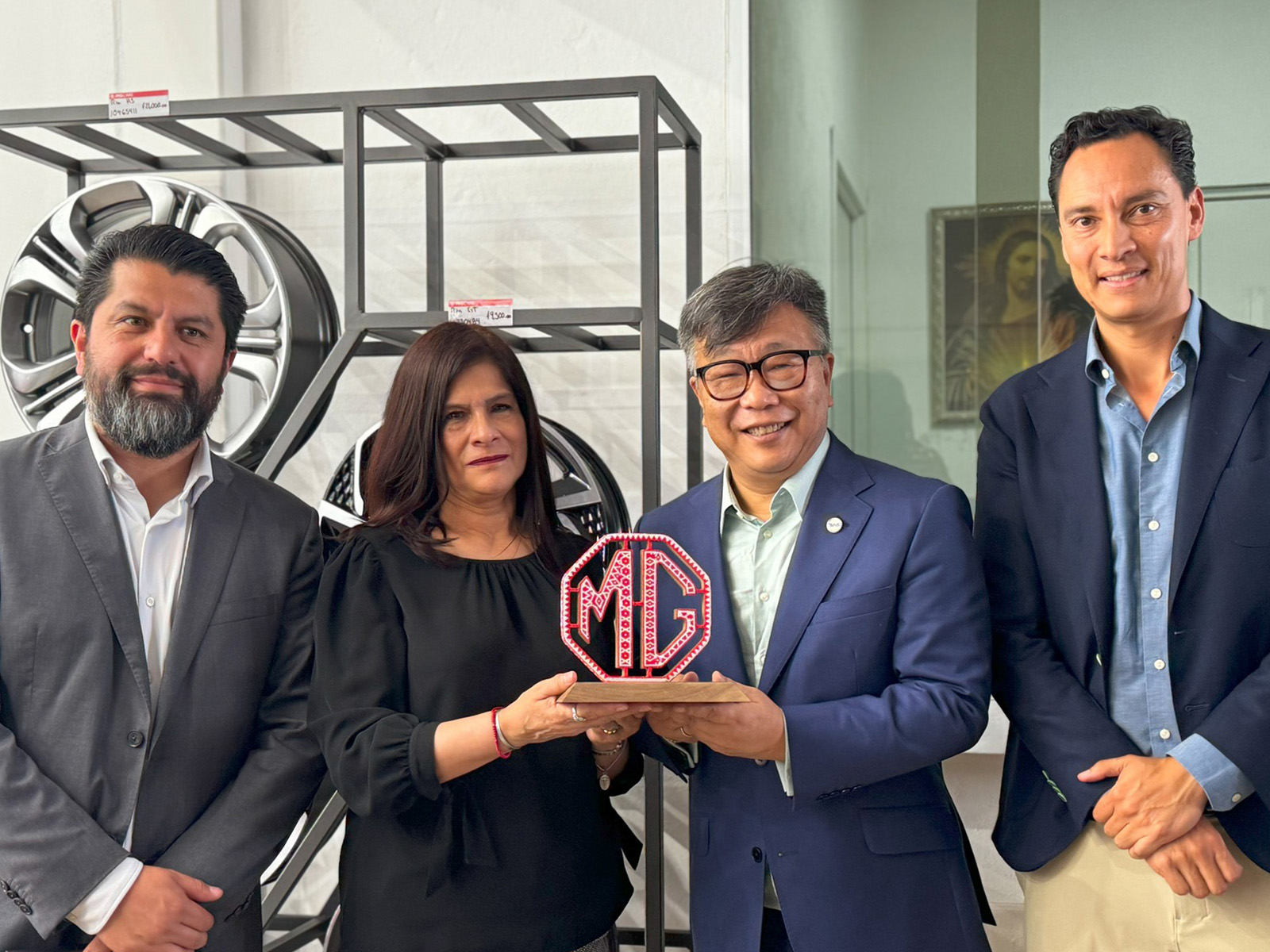 MG Los Fuertes es reconocida como la tercera mejor distribuidora de la marca en México.